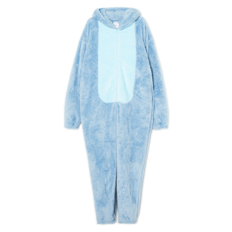 Cropp - Pyžamo onesie Lilo & Stitch - Modrá