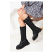 Soho Black Women's Boots 18565