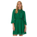 Jacqueline de Yong Dámské šaty JDYGRETHA Regular Fit 15306188 Evergreen