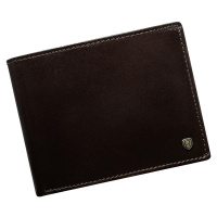Pánská kožená peněženka ROVICKY N61-RVT RFID hnědá