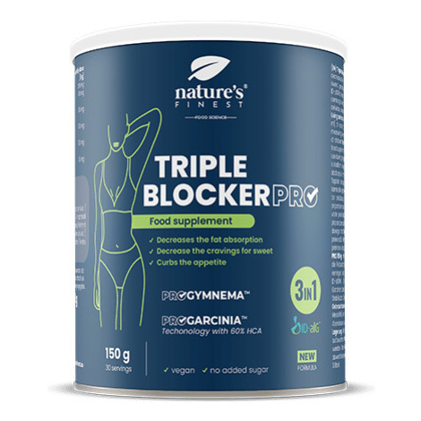 Triple Blocker Pro | Sacharidový blokátor | Blokátor cukru | Tukový spalovač | Gymnema sylvestre