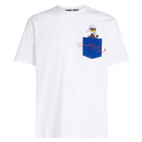 Tričko karl lagerfeld klxdisney pocket logo t-shirt bílá