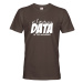 Pánské tričko s vtipným nápisem Clean data is the answer - tričko pro programátory