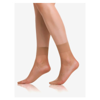 Sada dvou párů silonkových matných ponožek v tělové barvě Bellinda DIE PASST SOCKS