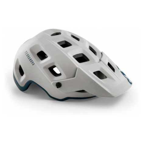 Cyklistická helma MET Terranova šedá/modrá matná