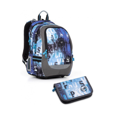 Školní batoh a penál Topgal - CODA17006 B + PENN17006 B