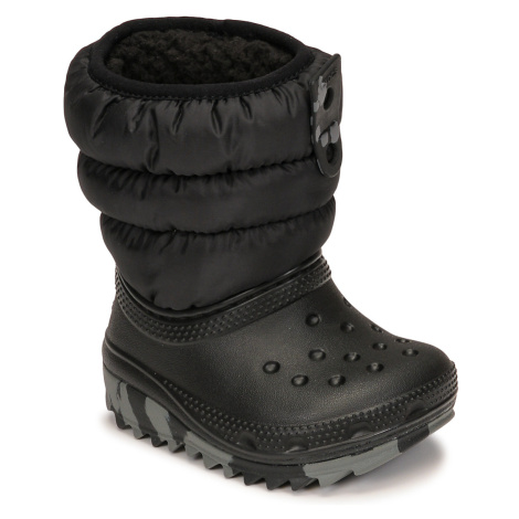 Crocs Classic Neo Puff Boot T Černá