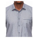 Men's shirt with short sleeves K677 - grey