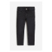 H & M - Super Soft Slim Fit Jeans - černá