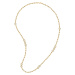 Morellato Luxusní pozlacený náhrdelník s krystaly Bagliori SAVO02
