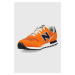 Sneakers boty New Balance Ml373vs2 oranžová barva