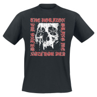 Bring Me The Horizon Metal Logo Skull Tričko černá