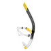 Plavecký šnorchl aquafeel swim snorkel černo/žlutá