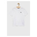 Dětské bavlněné tričko Fila bílá barva, s potiskem