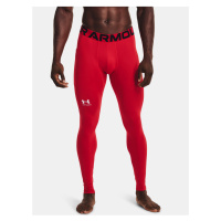 Červené sportovní legíny Under Armour UA CG Armour Leggings