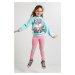 Denokids Bubble Unicorn Girls Kids Sweatshirt Leggings Set