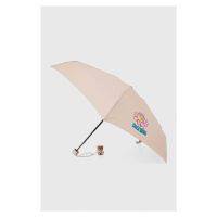 Dětský deštník Moschino béžová barva, 8252 SUPERMINIA