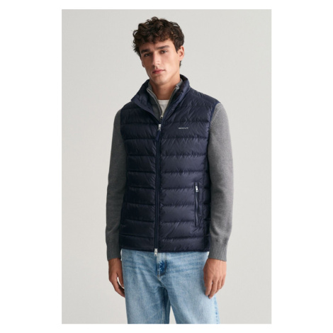 VESTA GANT LIGHT DOWN VEST EVENING BLUE