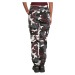 kalhoty dámské URBAN CLASSICS - High Waist Camo Cargo - TB3047