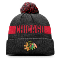 Chicago Blackhawks zimní čepice Fundamental Beanie Cuff with Pom