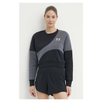 Tepláková mikina Under Armour Essential černá barva