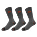 DUNLOP Pánské pracovní ponožky, 3 páry (tmavě šedá)
