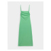 Dámské maxi šaty 4FSS23TDREF052-41N zelené - 4F