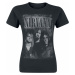Nirvana Faded Faces Dámské tričko černá