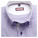 Pánská slim fit košile (výška 176-182) 6379 ve fialkové barvě s formulí Easy Care