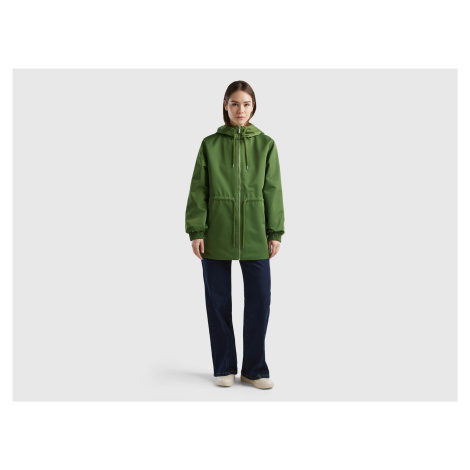 Benetton, Jacket With Hood In Recycled Fabric United Colors of Benetton