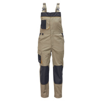 Cerva Cremorne Pánské pracovní kalhoty s laclem 03020403 sv.olivová