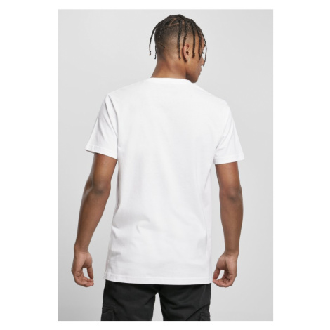 Tupac Cracked Backround Tee - white Mister Tee