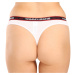 3PACK dámská tanga Tommy Hilfiger nadrozměr vícebarevná (UW0UW04709 0WE)