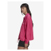 Tmavě růžová dámská lehká bunda adidas Originals Windbreaker