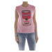 Pepe Jeans růžové tričko Sundy z kolekce Andy Warhol
