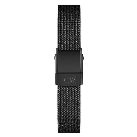 Hodinky Daniel Wellington Quadro Petite Pressed Ashfield Black černá barva