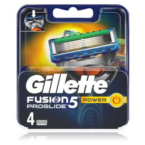 Gillette ProGlide Power náhradní břity 4 ks