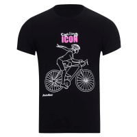NU. BY HOLOKOLO Cyklistické triko s krátkým rukávem - ICON LADY - černá