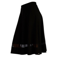Litex Dámská sukně s průhledným pruhem 5E270 černá