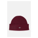 ČEPICE GANT SHIELD WOOL BEANIE WINE RED