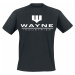 Batman Wayne Industries Tričko černá