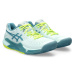 ASICS GEL-RESOLUTION 9 W CLAY Dámská tenisová obuv, světle zelená, velikost 37.5