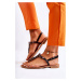 Dámské letní sandály Černá Margery