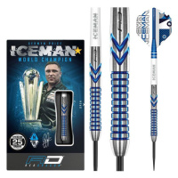 Sada šipek Red Dragon steel Gerwyn Price Iceman Contour 25g, 90% wofram