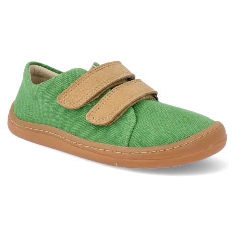 Barefoot tenisky Froddo - BF Vegan Velcro Green zelené