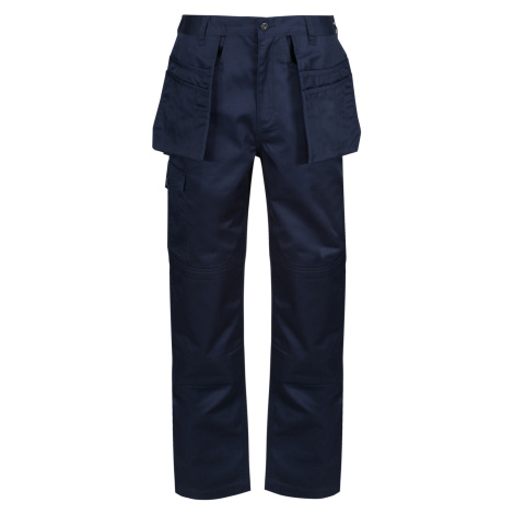 Regatta Pánské pracovní kalhoty TRJ501 Modrá