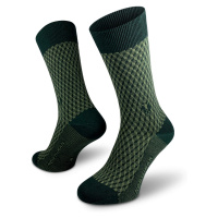 NORTHMAN Horten merino ponožky, Tmavě zelená