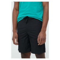 Bavlněné šortky United Colors of Benetton černá barva