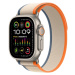 Apple Apple Watch Ultra 2 49mm titanová s oranžovobéžovým trailovým tahem M/L