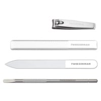 Tweezerman Sada na manikúru se skleněnými pilníky Glass Manicure Set